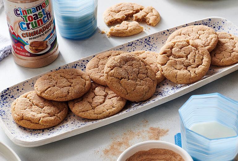 Galletas Snickerdoodles con Cinnadust